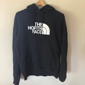 North Face Logo Hoodie in Black